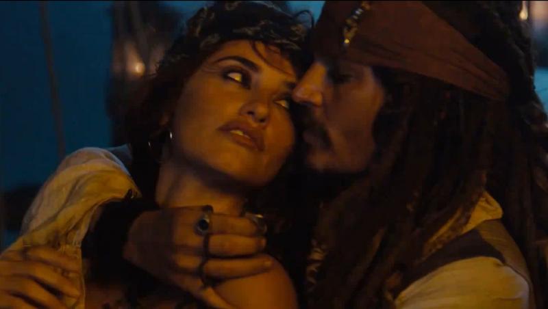 FOTO! Penelope Cruz, in tandreturi cu Johnny Depp