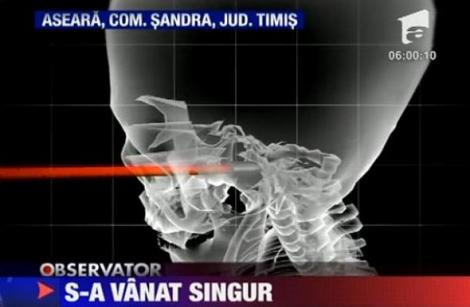 VIDEO! Timis: Un vanator s-a impuscat in ochi