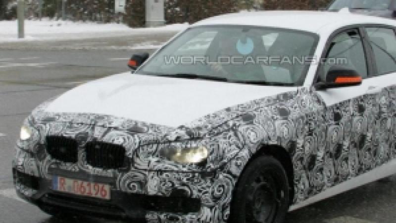 BMW Seria 1 2012 - noi fotografii spion