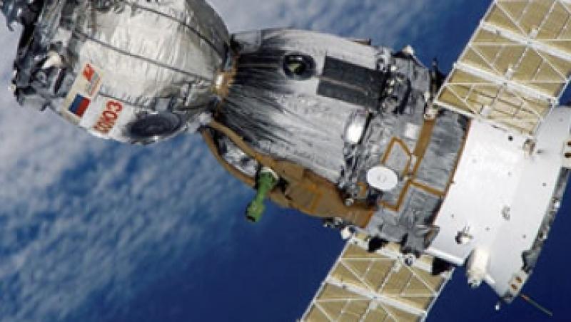 VIDEO: Naveta Soyuz a andocat cu succes pe ISS