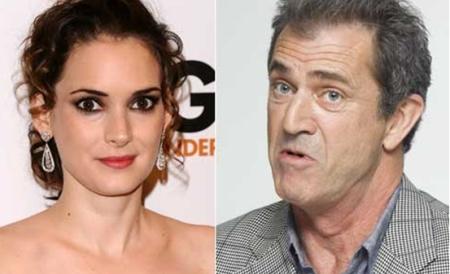 Winona Ryder, despre Mel Gibson: Este homofob si antisemit