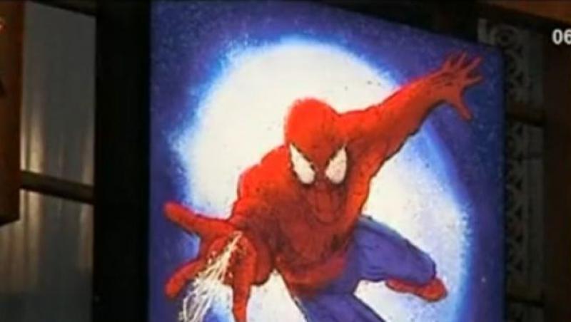VIDEO! Spiderman pe Broadway