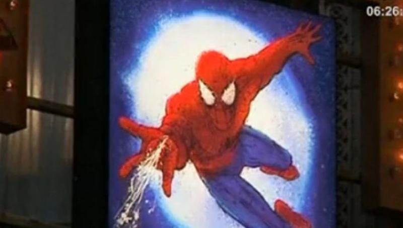 VIDEO! Spiderman pe Broadway