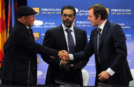 FC Barcelona, presata sa rupa contractul cu Qatar Foundation