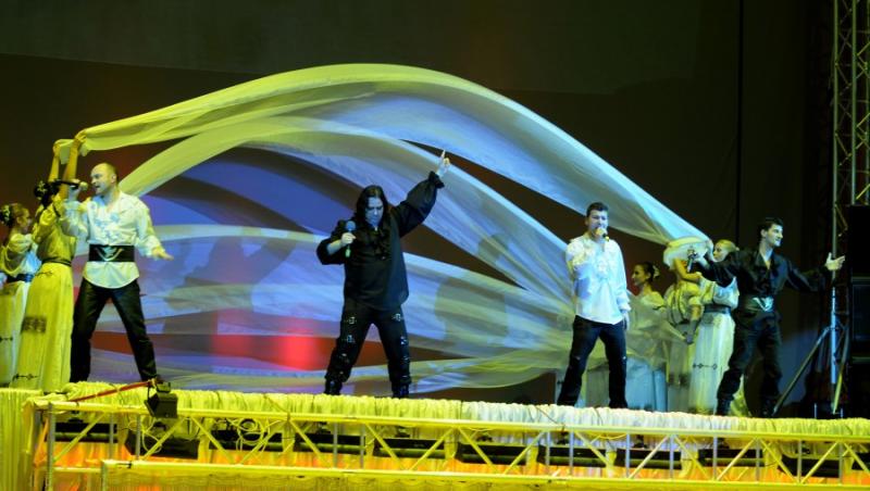 FOTO! Trupa K1, la finalul celui mai lung show din istoria Circului Globus