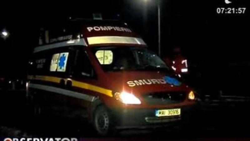 O ambulanta SMURD a accidentat mortal un barbat in Buzau