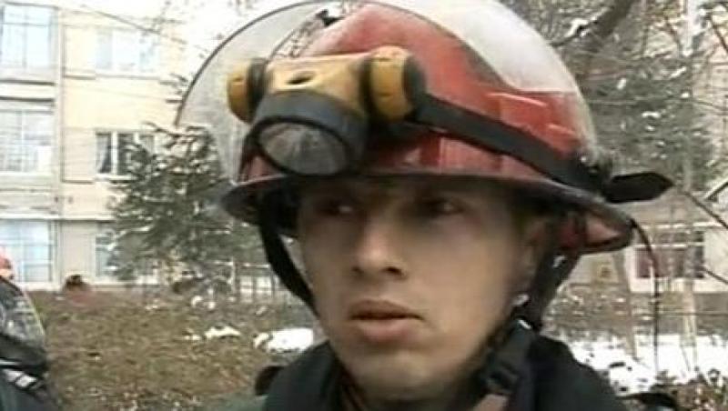 VIDEO! Pompierul erou de la Saucesti a salvat inca un om la explozia din Bacau