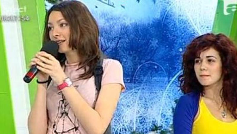 VIDEO! Georgia Dascalu, o adolescenta talentata, canta la Neatza