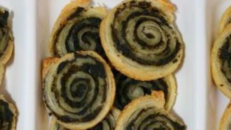 VIDEO! Reteta: spirale cu pasta de masline