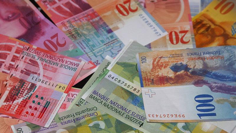 Vesti proaste pentru persoanele cu credite in franci elvetieni. Cursul SFR/leu, la un nou maxim istoric