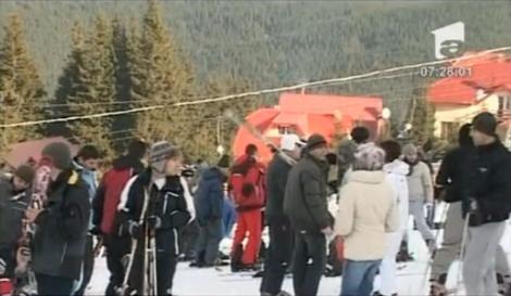 VIDEO! Distractie mare in statiunea montana Ranca