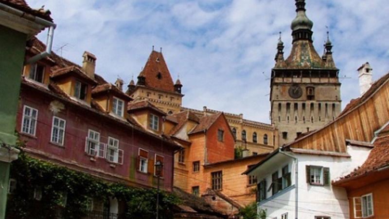 VIDEO! Sighisoara, pustie de Sarbatori