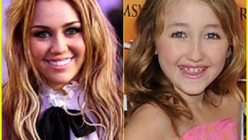Miley Cyrus, duet de Craciun cu sora mai mica, Noah