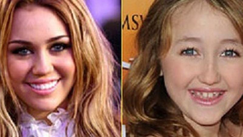 Miley Cyrus, duet de Craciun cu sora mai mica, Noah