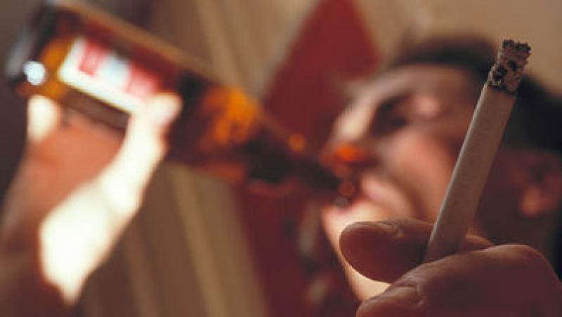 Alcoolul si tigara - pasiuni ce aduc hipertensiunea