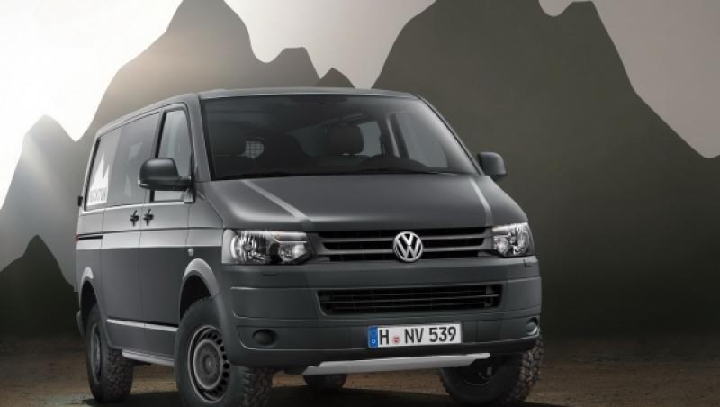 Volkswagen Transporter Rockton: in siguranta pe munte