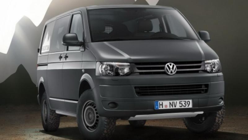 Volkswagen Transporter Rockton: in siguranta pe munte