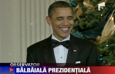 VIDEO! Barack Obama s-a balbait in direct