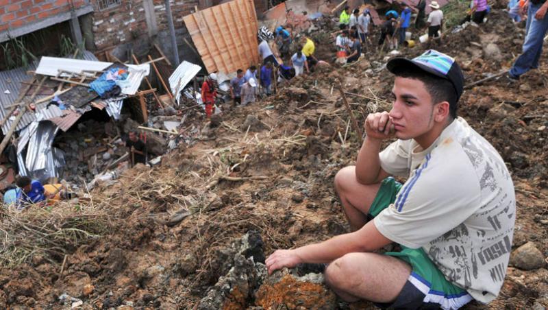 Columbia: 200 de oameni ingropati de vii in urma unei alunecari de teren