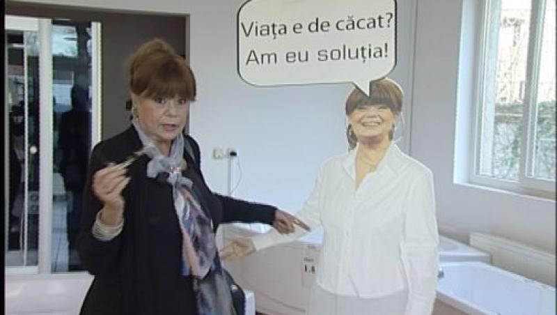 VIDEO! Cristina Stamate, intr-o reclama la WC-uri!
