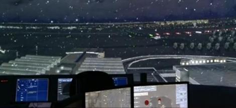 Primul simulator pentru controlorii de trafic aerian, construit in Romania
