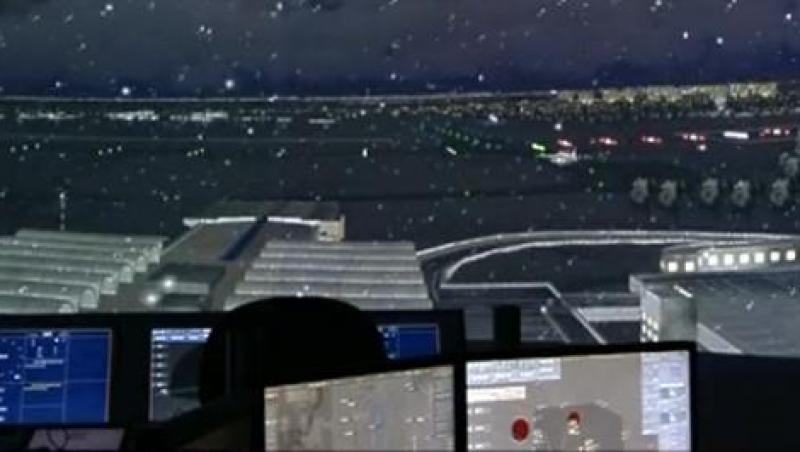 Primul simulator pentru controlorii de trafic aerian, construit in Romania