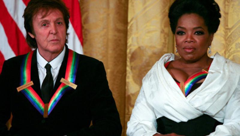 Oprah si Paul McCartney, premiati la Gala premiilor Kennedy Center