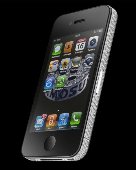 iPhone 4, varianta cu diamante