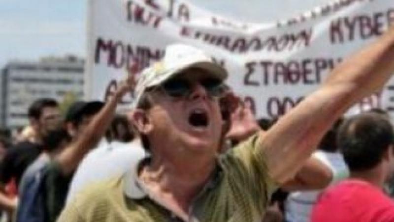 Grecia: Noi proteste ale transportatorilor, la o zi dupa vizita sefului FMI