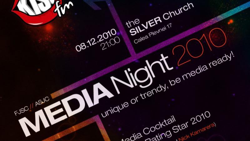 Media Night, o petrecere pentru tinerii jurnalisti