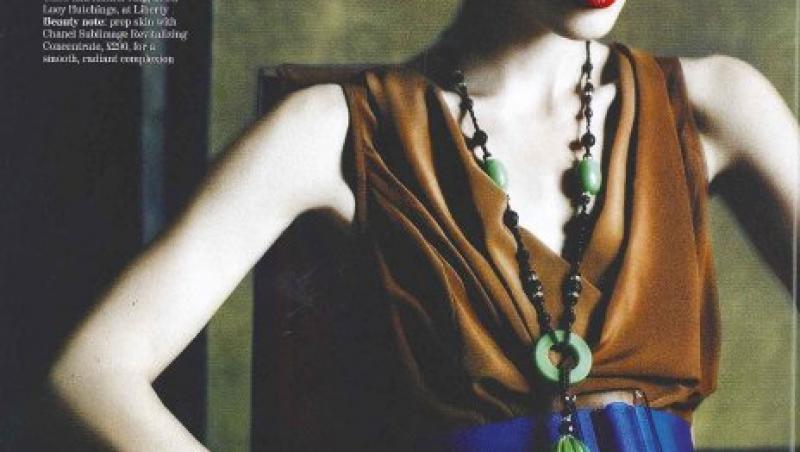 FOTO! Keira Knightley, sexy in revista Vogue UK