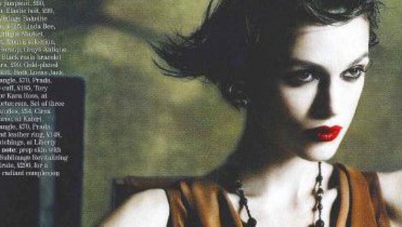 FOTO! Keira Knightley, sexy in revista Vogue UK