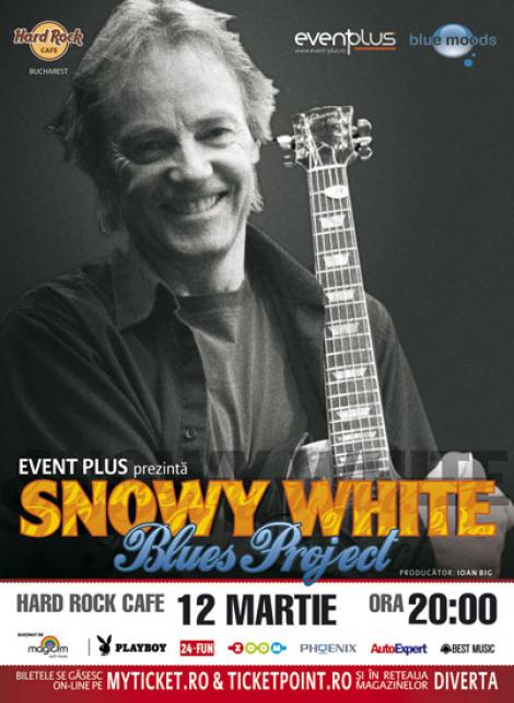 Snowy White concerteaza la Bucuresti