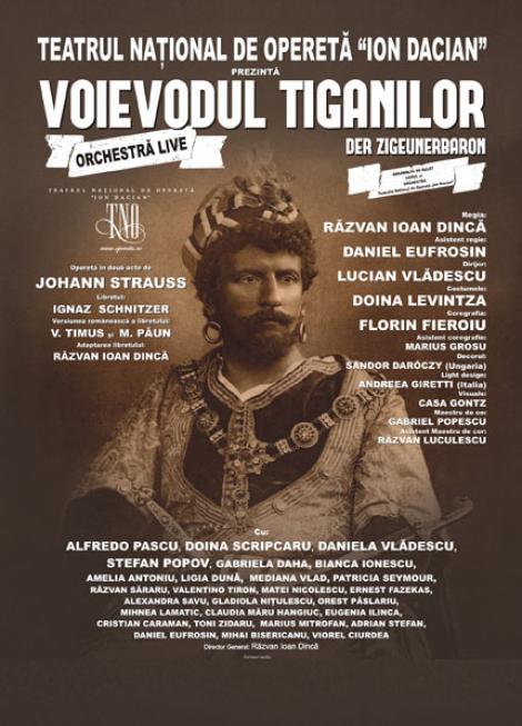 "Voievodul tiganilor" la Teatrul National de Opereta