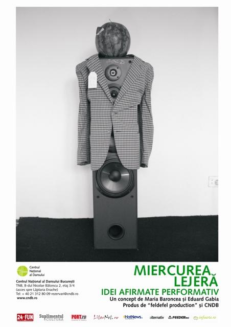 Centrul National al Dansului va prezinta "Miercurea lejera"