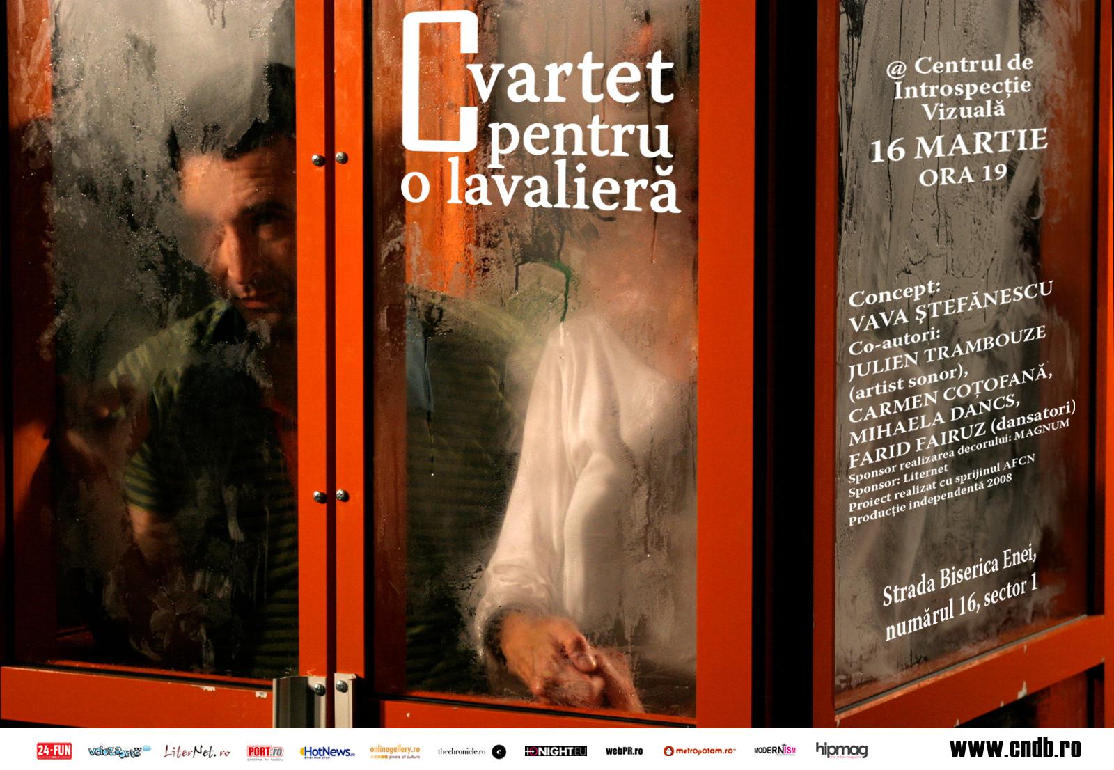 "Cvartet pentru o lavaliera" la Centrul National al Dansului