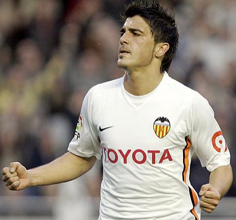 Manchester United ofera 38 de milioane de euro pentru David Villa