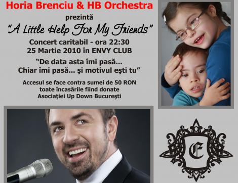 Horia Brenciu canta pentru un eveniment caritabil