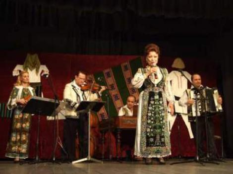 Maria Ciobanu a sustinut un concert pentru romanii din Timoc