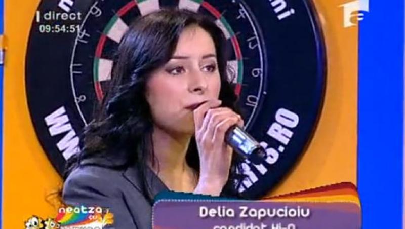 Delia Zapucioiu canta pentru Buna dimineata, te succes