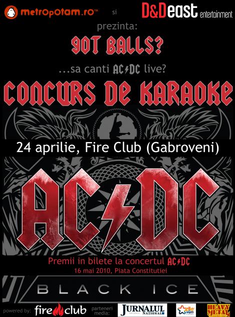Te tine sa canti cu AC/DC live?