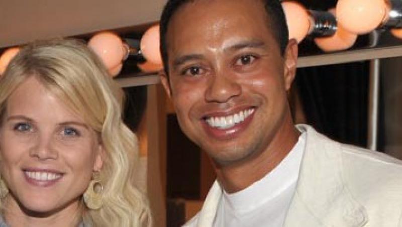 Tiger Woods s-a impacat cu sotia