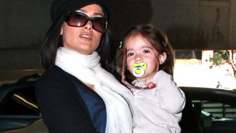 Salma Hayek si Valentina, doua frumuseti din Beverly Hills