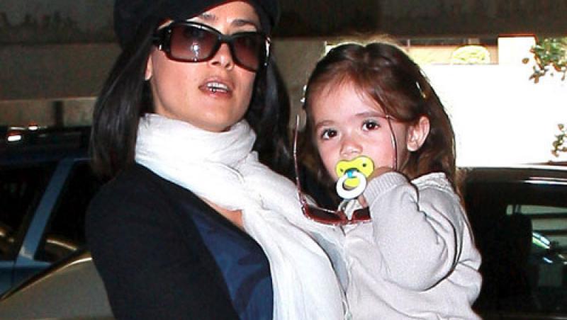 Salma Hayek si Valentina, doua frumuseti din Beverly Hills