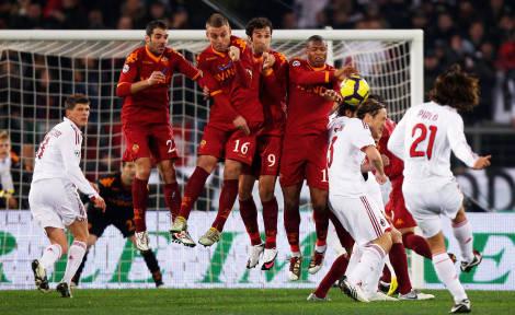 Serie A/ AS Roma scapa neinvinsa din derby-ul cu AC Milan