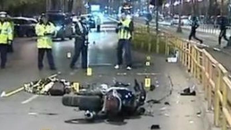 Bucuresti: Ucisa de un motociclist, pe trecerea de pietoni!
