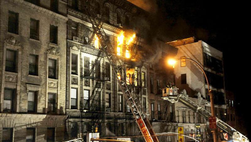 New York: Incendiu masiv in Chinatown