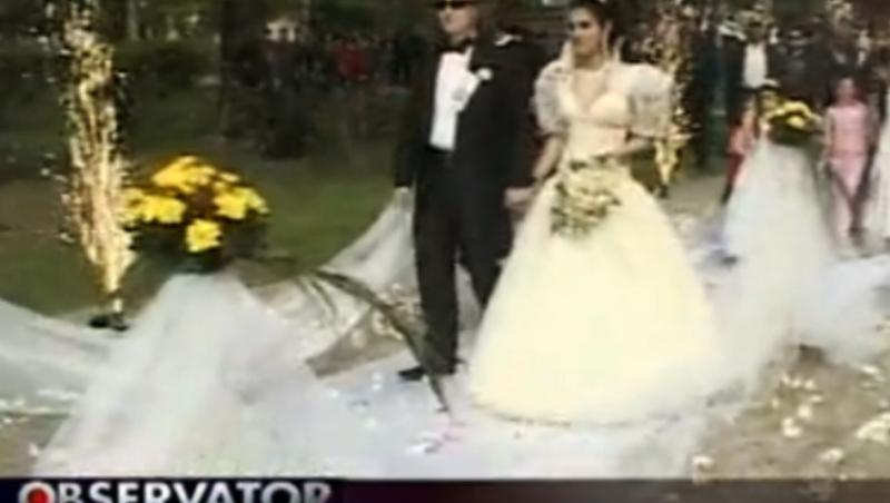Nunta de nunta la Targu-Jiu: elicoptere si masini de lux pentru fata bulibasei