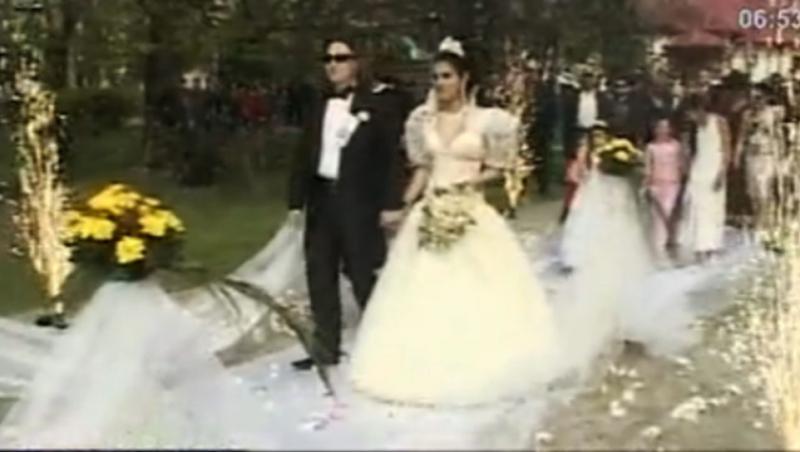 Nunta de nunta la Targu-Jiu: elicoptere si masini de lux pentru fata bulibasei