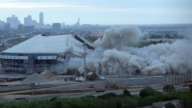 Texas Stadium, demolare spectaculoasa (VEZI VIDEO)